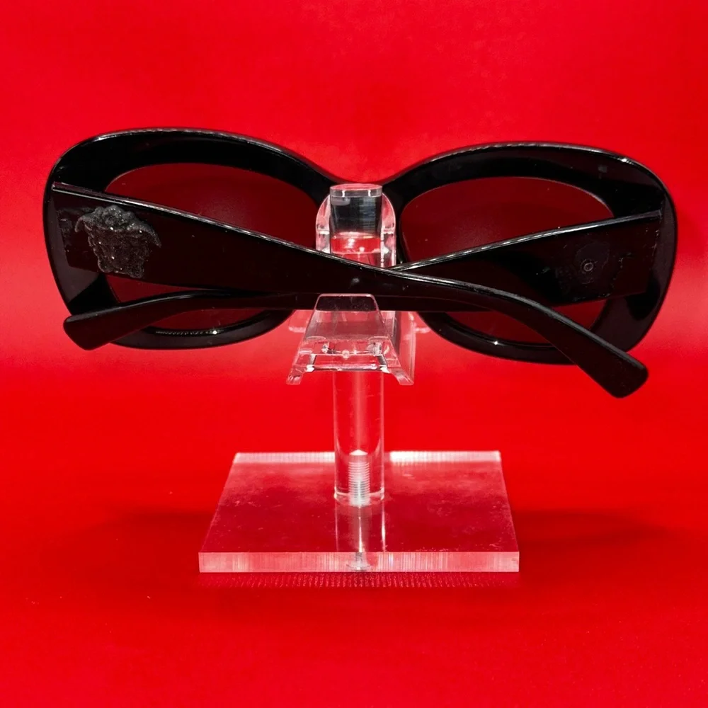 Versace Glitter Medusa Sunglasses